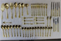 Sarah Ann Japan Gold Plated Flatware