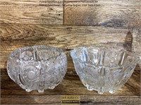Etched Glass Bowls