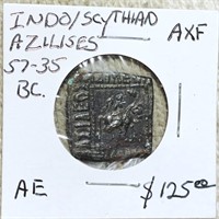 57-35BC Indo Scythiad Azilises LIGHTLY CIRCULATED