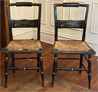 2 Hitchcock Style Chairs