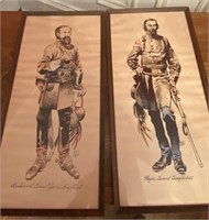 2 - Framed Confederate Colonels