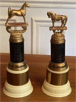 2 Early Horse Trophies