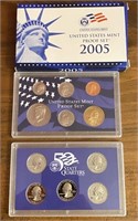 2005 Mint & Proof Coin Set