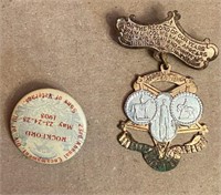 2 - Sons of Vetrans Pins & Medallions