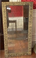 24" x 46" Gilded Wall Mirror