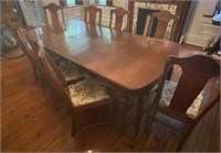 Mahogany Dinette Table & Chairs