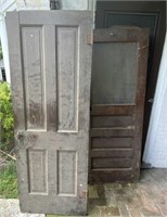 3 Antique Doors