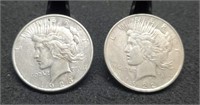 1922 & 1923-D Peace Silver Dollar