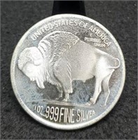 1 Ounce Silver round 2011 Buffalo/Indian