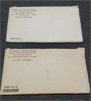 1968 & 1969 Double Mint Sets w/ Silver