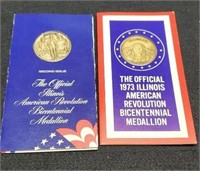 1973 & 1974 Illinois American Revolution;