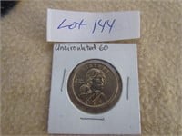 Uncirrculated $1 coin