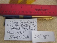 Oliver Sales tripp Sd pen