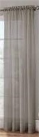 Crushed Voile Sheer 50x63-Inch Rod Pocket Window