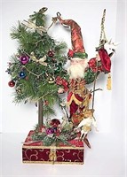 Mark Roberts Santa With Christmas Tree