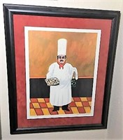 Guy Buffet Signed & Numbered Chef Print