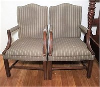 La-Z-Boy Pair of Upholstered Arm Chairs