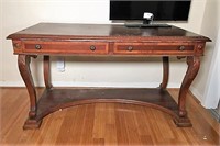 Vintage Writing Desk with Two Drawers