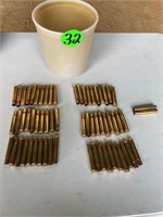 (62) .35 Whelen Primed Brass Casings