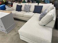 New Luna Chase Sectional Perfect Condition