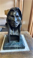 Frederic Remington Bronze Native American