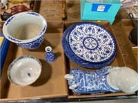 Blue & White Asian Style China