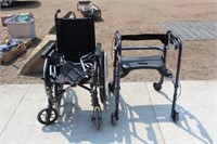 Wheel chair & handicap walker