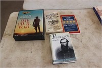 (4) Civil War Books