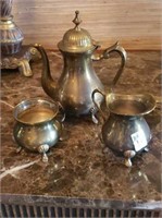 Brass Tea set