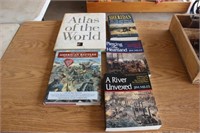 World Atlas, Civil War & Other Books