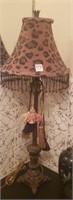 Leopard shade Lamp