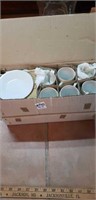 Demitasse cups and saucers 
Set of 12