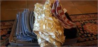 Gold and Silver linen lot