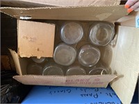 Box of  jars