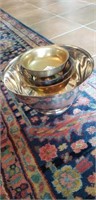 Silverplate and Brass bowl lot