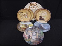 (8) MISC. COLLECTOR PLATES