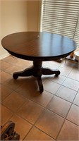 Round  Table- 3’ 11 1/2”- height-  Approximately