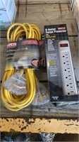 (2) 25ft three outlet extension cord