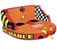 SuperMarble $307 Retail Mable Towable Tube.As Is