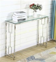 Modern Furniture $119 Retail Glass Console Table