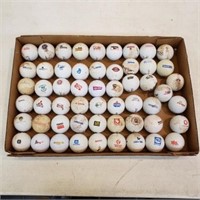 55 logo golf balls