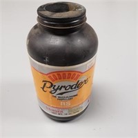 Half jar of Pryodex powder