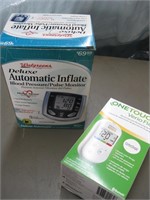 Walgreens Auto Inflate BP  & One Touch Vario Flex