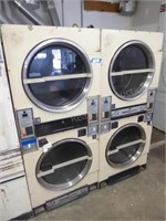 2 Huebsch Originators Twin Star commercial dryers