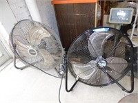 2 electric fans