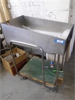 Stainless steel rolling cart