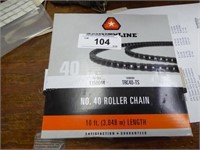 No. 40 roller chain (appears unopened)