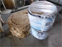 2 rolls insulation & 1 partial roll