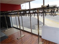 Motorized clothes carousel (approx. 22')