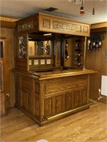 Impressive Oak Home Pub Bar from Brumbough